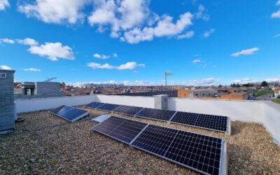 Instalación de autoconsumo fotovoltaico en una vivienda de Valladolid