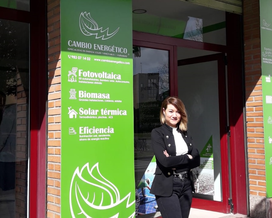 Carolina Antón, Delegada de cambio energético en Valladolid