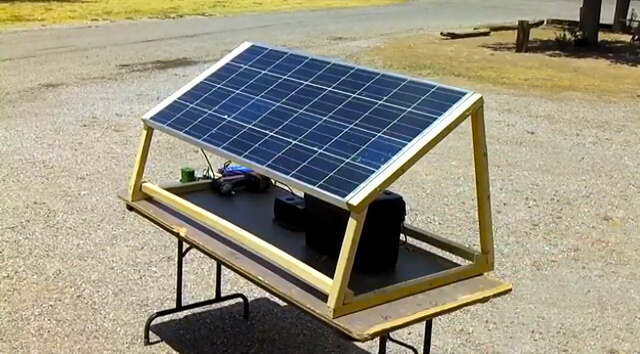 generador solar casero