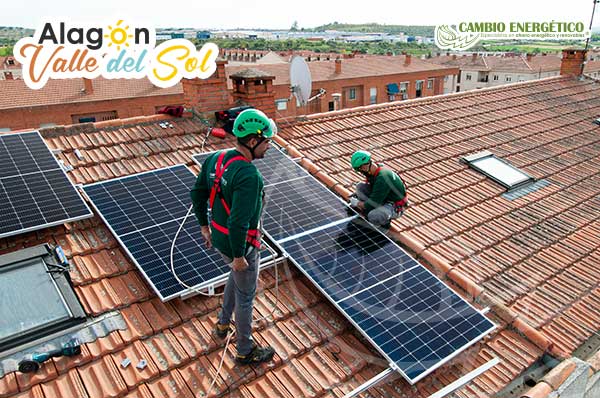 Instalación paneles solares en Coria