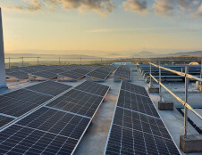 Instalaciones de grandes proyectos fotovoltaicos en Vizcaya