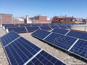 Placas solares en residencia de ancianos de Sevilla