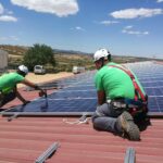 trabajo placas solares