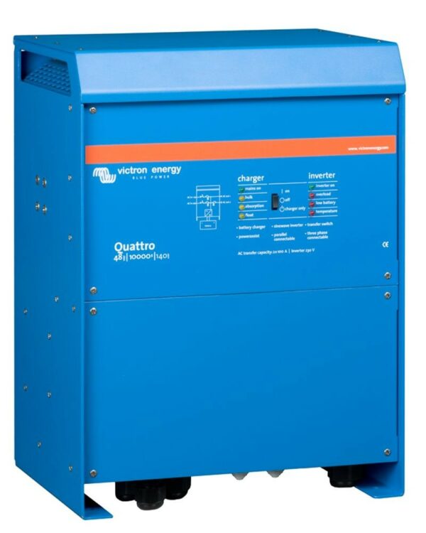 INVERSOR CARGADOR VICTRON QUATTRO 10000W 48V