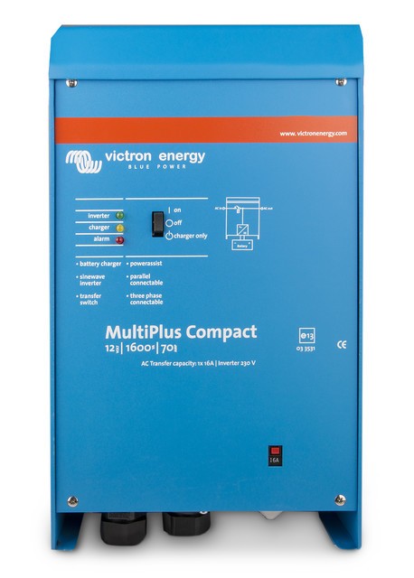 INVERSOR CARGADOR VICTRON MULTIPLUS C 1600 VA 24V
