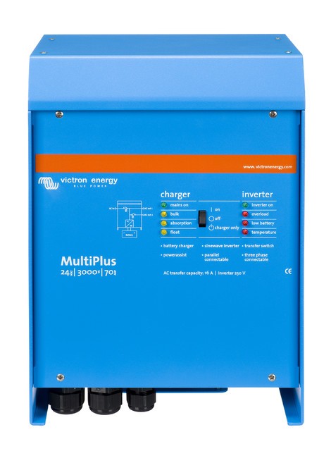 INVERSOR CARGADOR VICTRON MULTIPLUS 3000 VA 24V (70-16 ah)