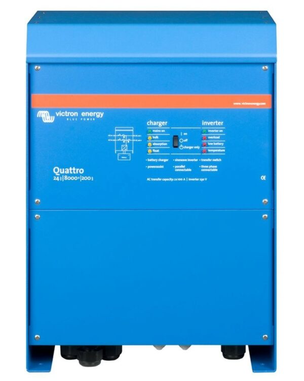 INVERSOR CARGADOR VICTRON QUATTRO 8000W 24V