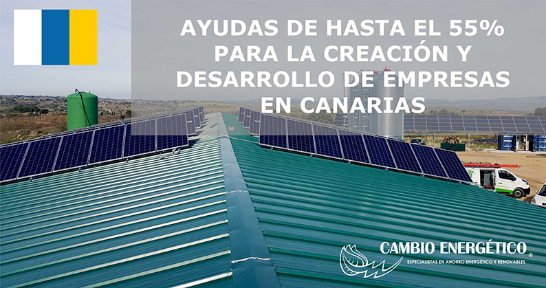 ayudas para energías renovables en Canarias 2019