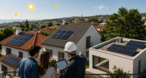 Casa apta para instalar paneles solares