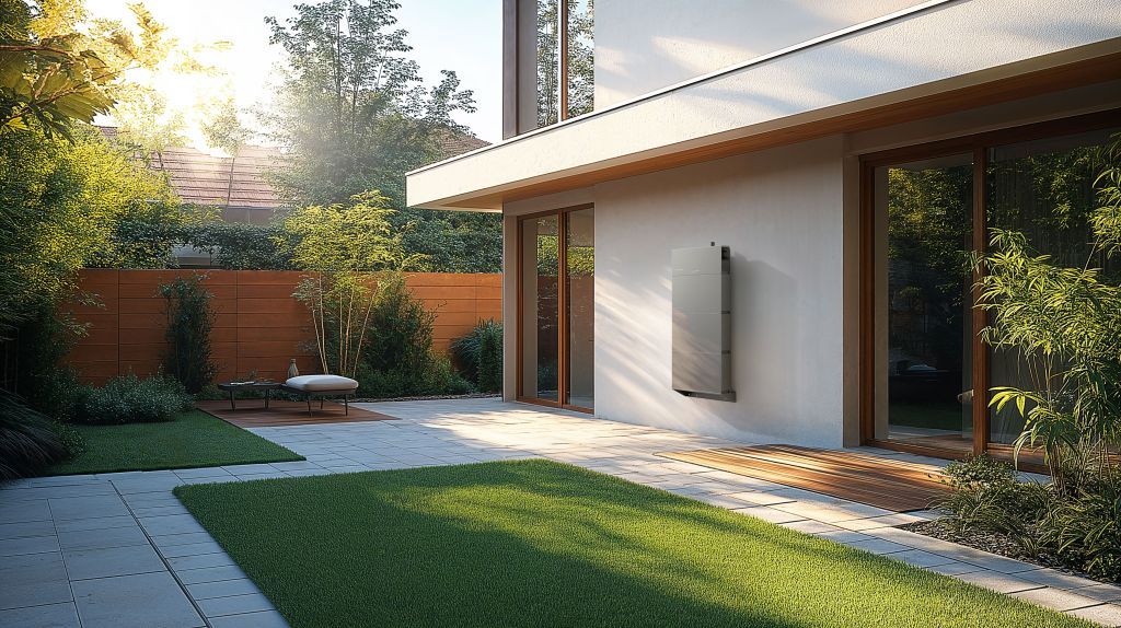 Nueva instalación exterior del sistema Ecoflow PowerOcean monofásico