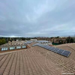 Instalación de autoconsumo fotovoltaico en un colegio de Las Rozas de Madrid