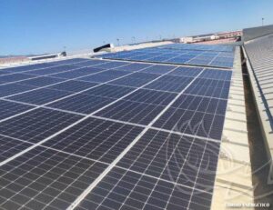 Instalación de autoconsumo en una industria de fruta de Cáceres