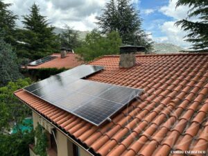 Instalación de autoconsuno fotovoltaico en una vivienda de Madrid