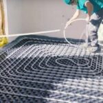 Instalación de suelo radiante para aerotermia