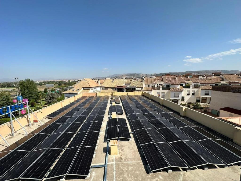 Instalación de autoconsumo industrial en Andalucía
