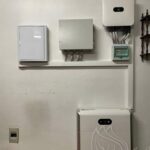Inversor y batería Huawei de la instalación de autoconsumo en una vivienda
