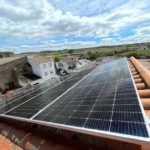 Irradiación solar para alimentar módulos fotovoltaicos