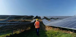 Perspectiva de un huerto solar