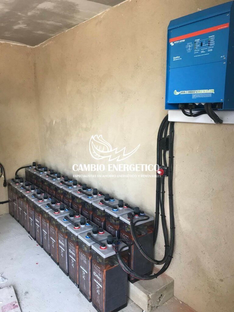 Baterías solares OPZs