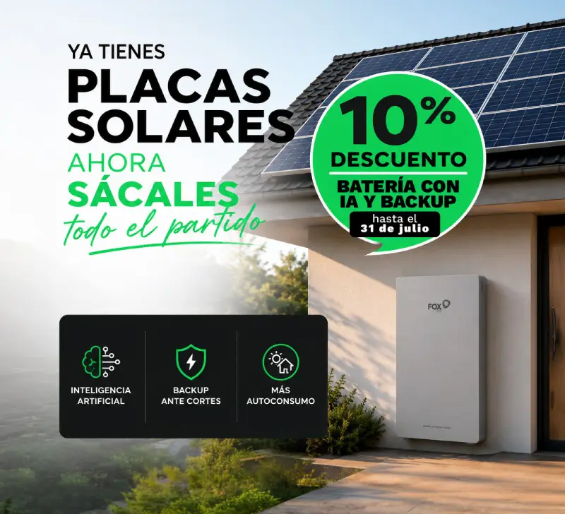 Promoción ampliación de batería julio 2026
