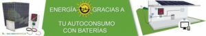 Autocosumo fotovoltaico con baterías