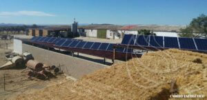 Autoconsumo fotovoltaico en una ganadería de Extremadura