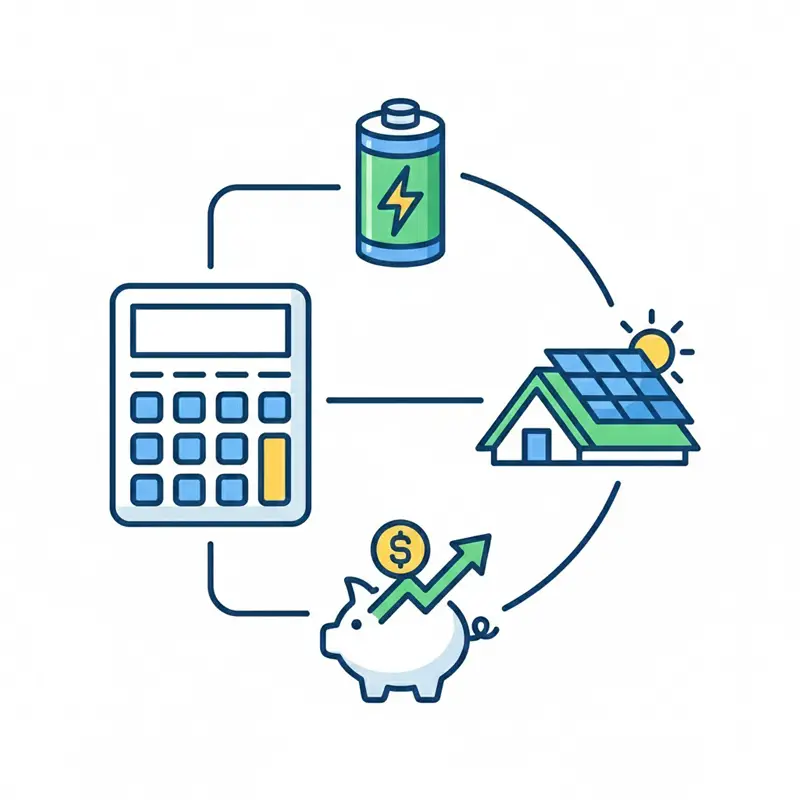 Calculadora online de capacidad y ahorro de batería para instalaciones de autoconsumo
