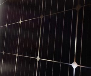 Panel con células solares tipo-n