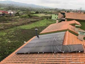 instalación de autoconsumo en una vivienda de Asturias