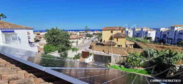 Instalación de autoconsumo fotovoltaico en San Luis Sabanillas