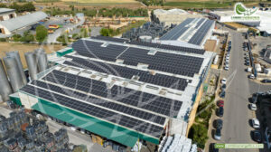 instalación fotovoltaica en empresa de Sevilla