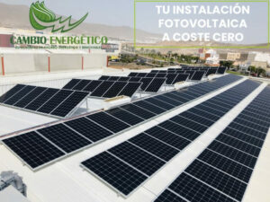 instalación solar a coste cero