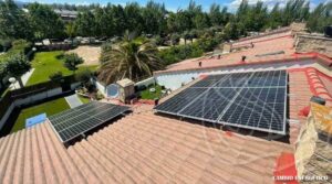 Instalación residencial de placas solares en las Rozas