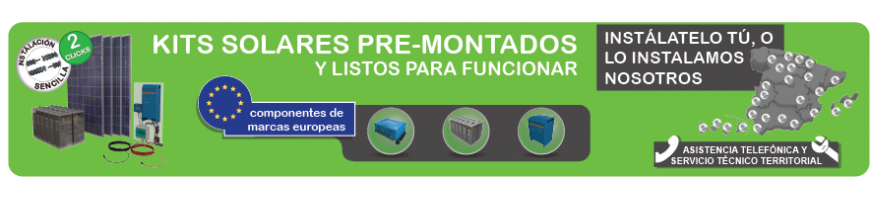 kit solar premontado