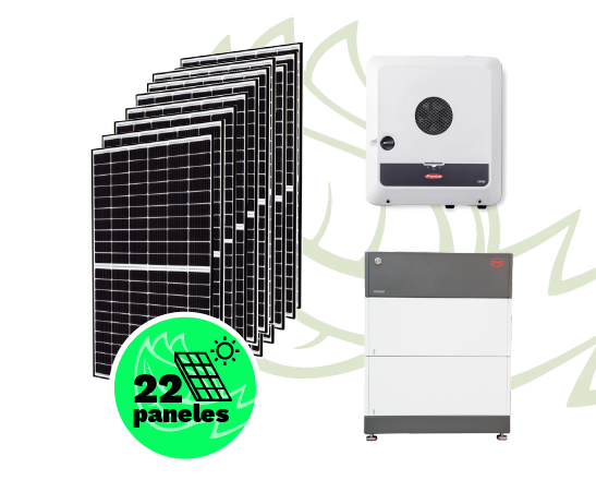 Kit solar autoconsumo con backup 10 kWp Fronius