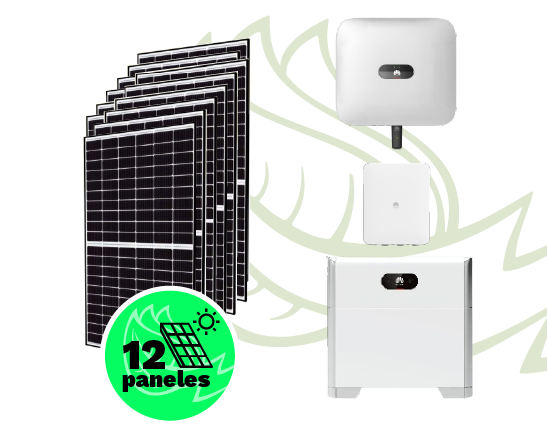 Kit solar autoconsumo con backup