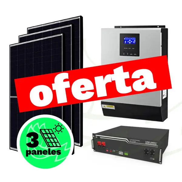 Kit solar aislada de 1,5kW reacondicionado oferta especial con unidades limitadas