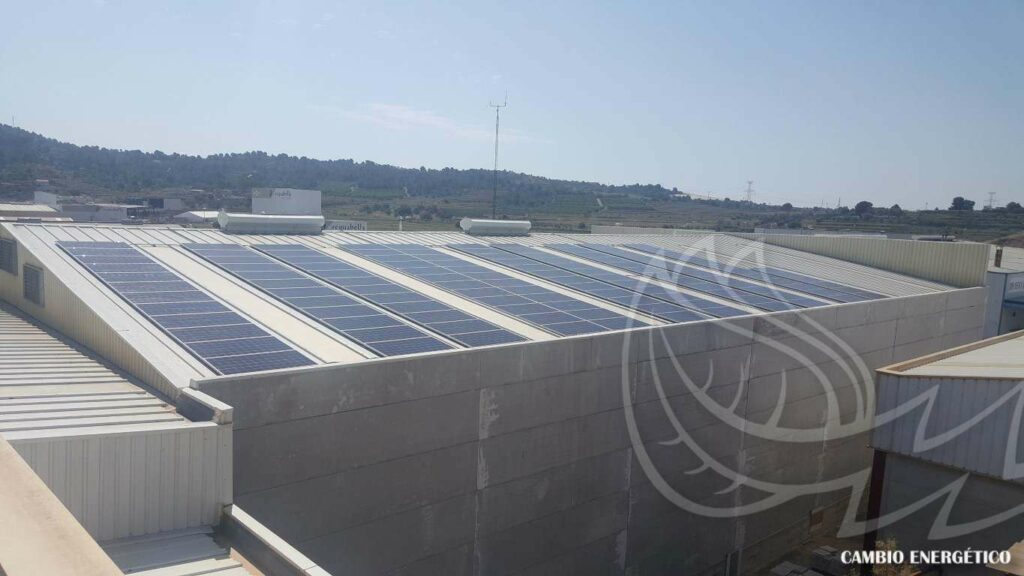 Placas solares en Palau Citrus, Castellón