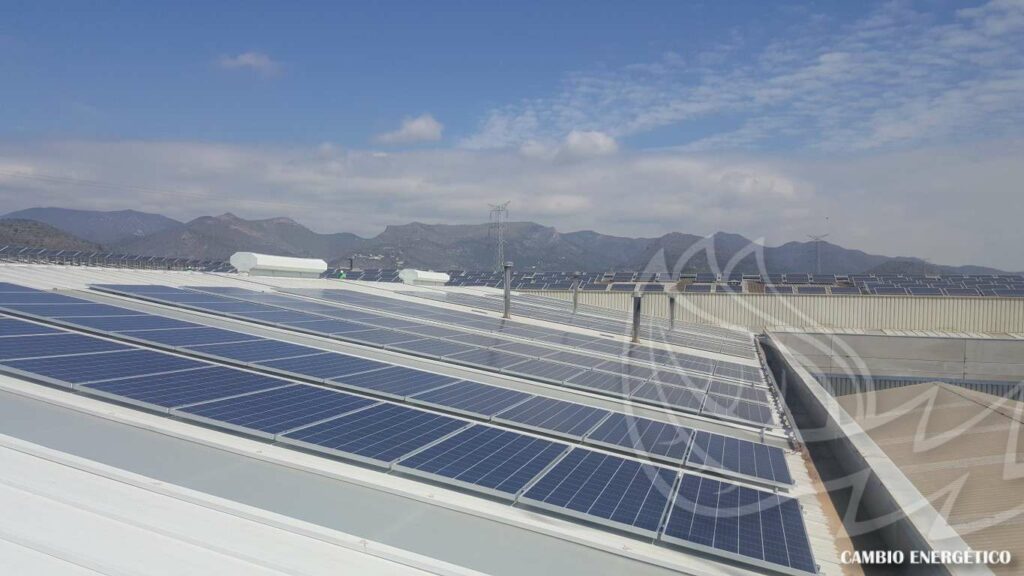 Instalación fotovoltaica en Palau Citrius