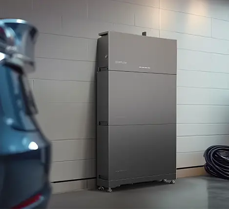 instalación ecoflow powerocean sobre suelo