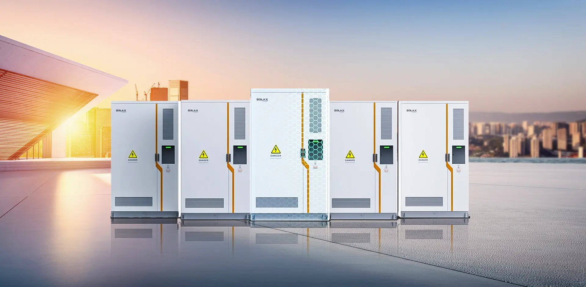 Soluciones Solax de acumulación industrial