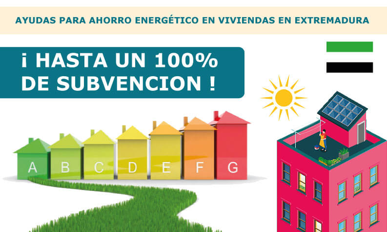 subvención extremadura placas solares 2019