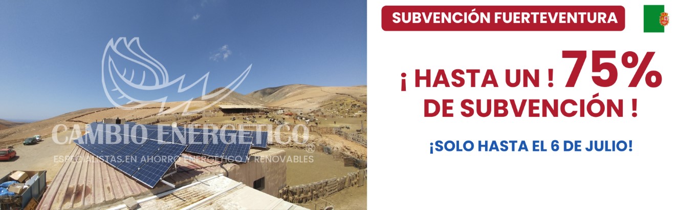subvencion placas solares fuerteventura
